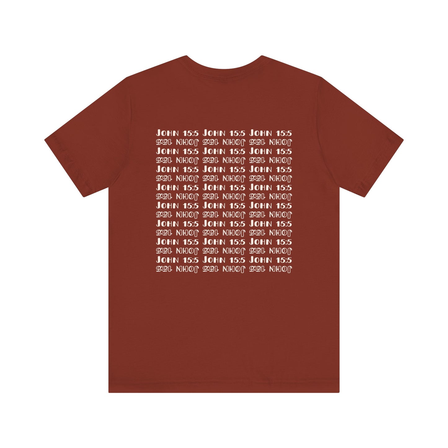 Dwell and Abide Shirt | White Design