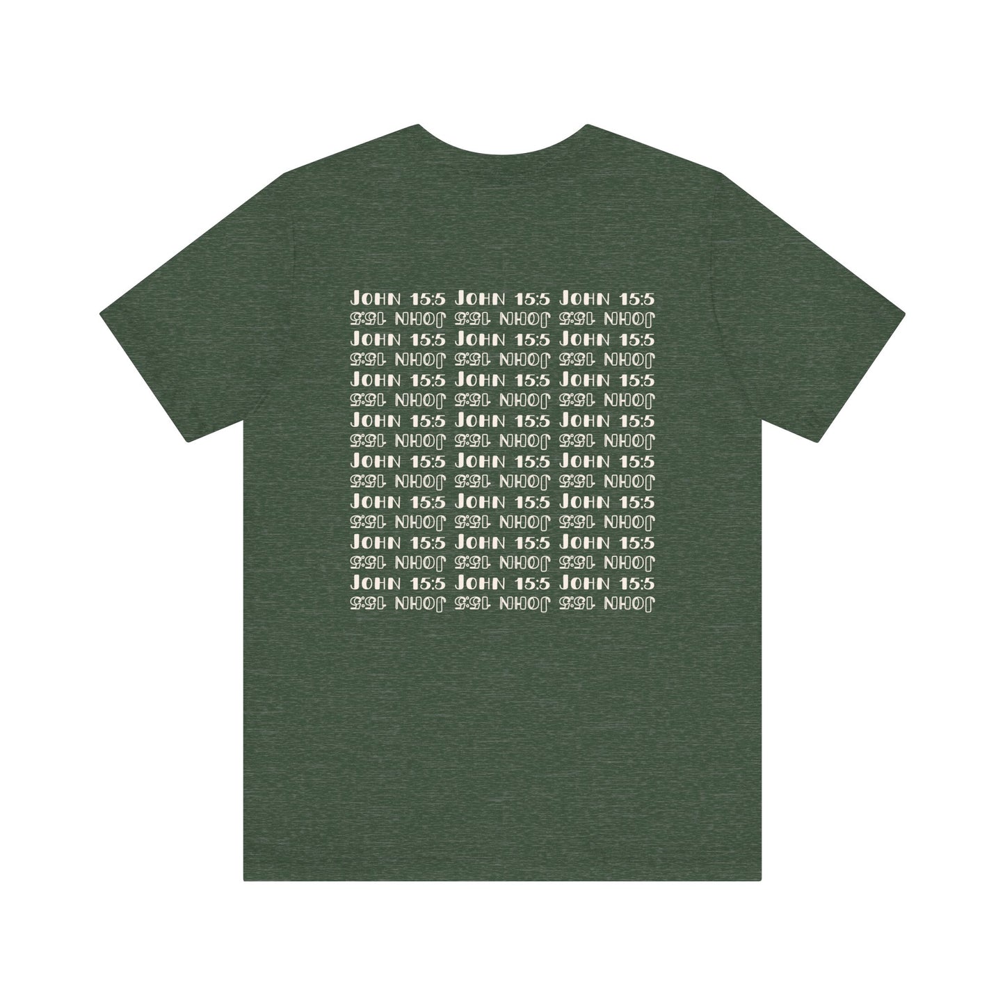 Dwell and Abide Shirt | White Design