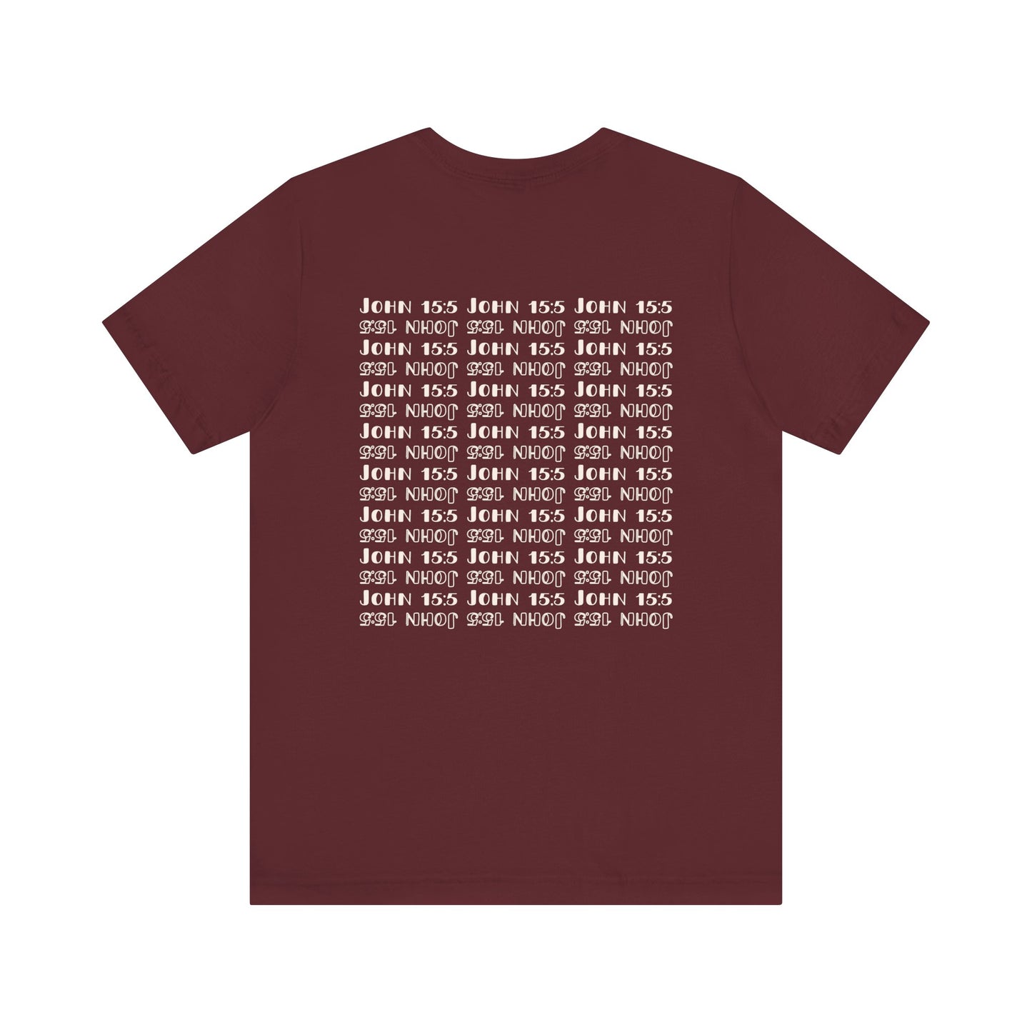 Dwell and Abide Shirt | White Design
