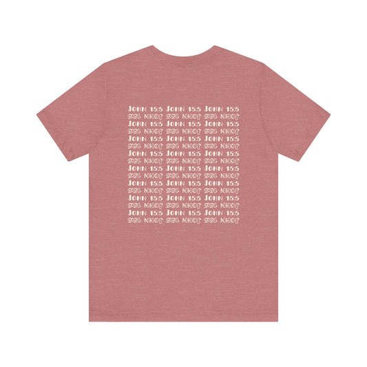Dwell and Abide Shirt | White Design