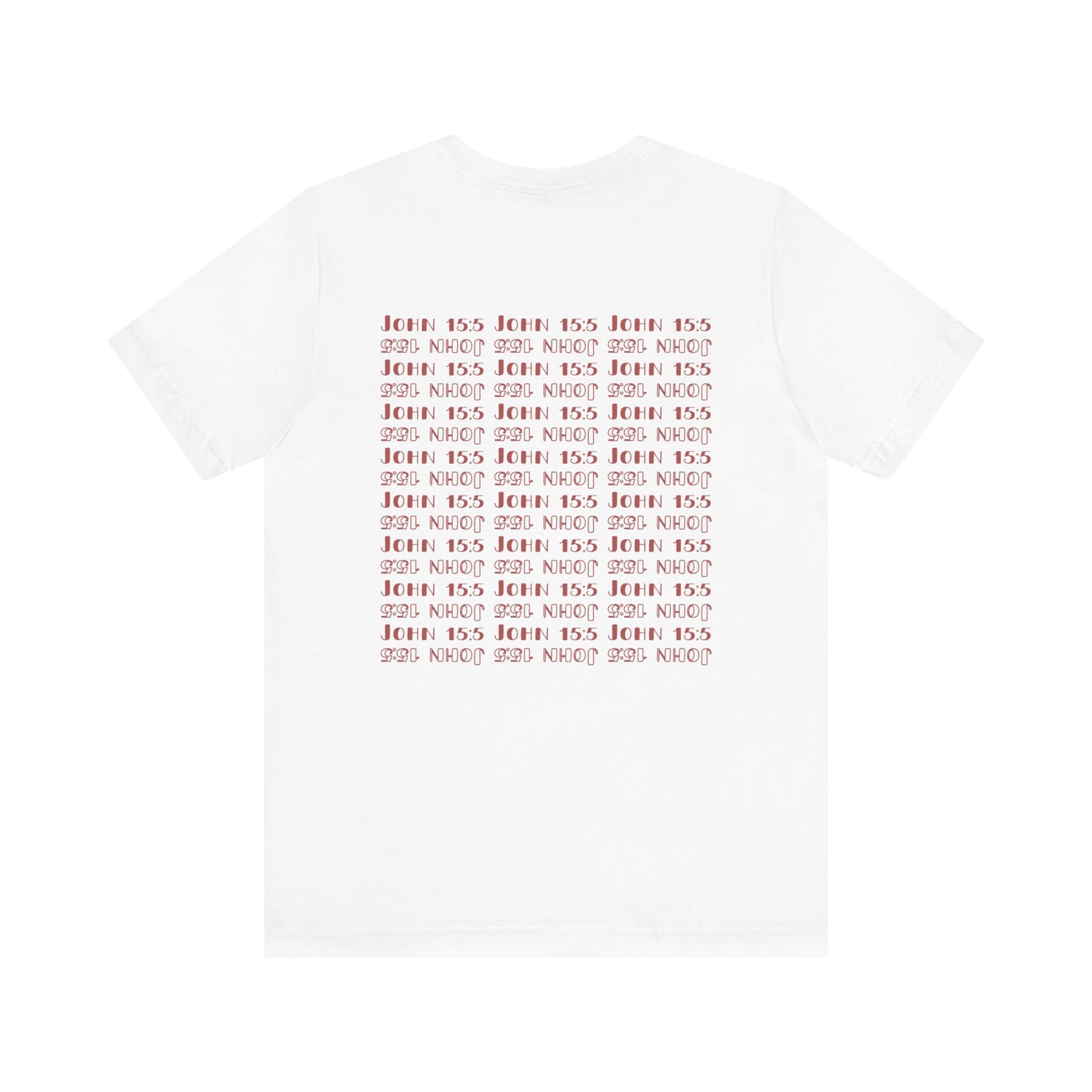 Dwell and Abide Shirt | Red Design