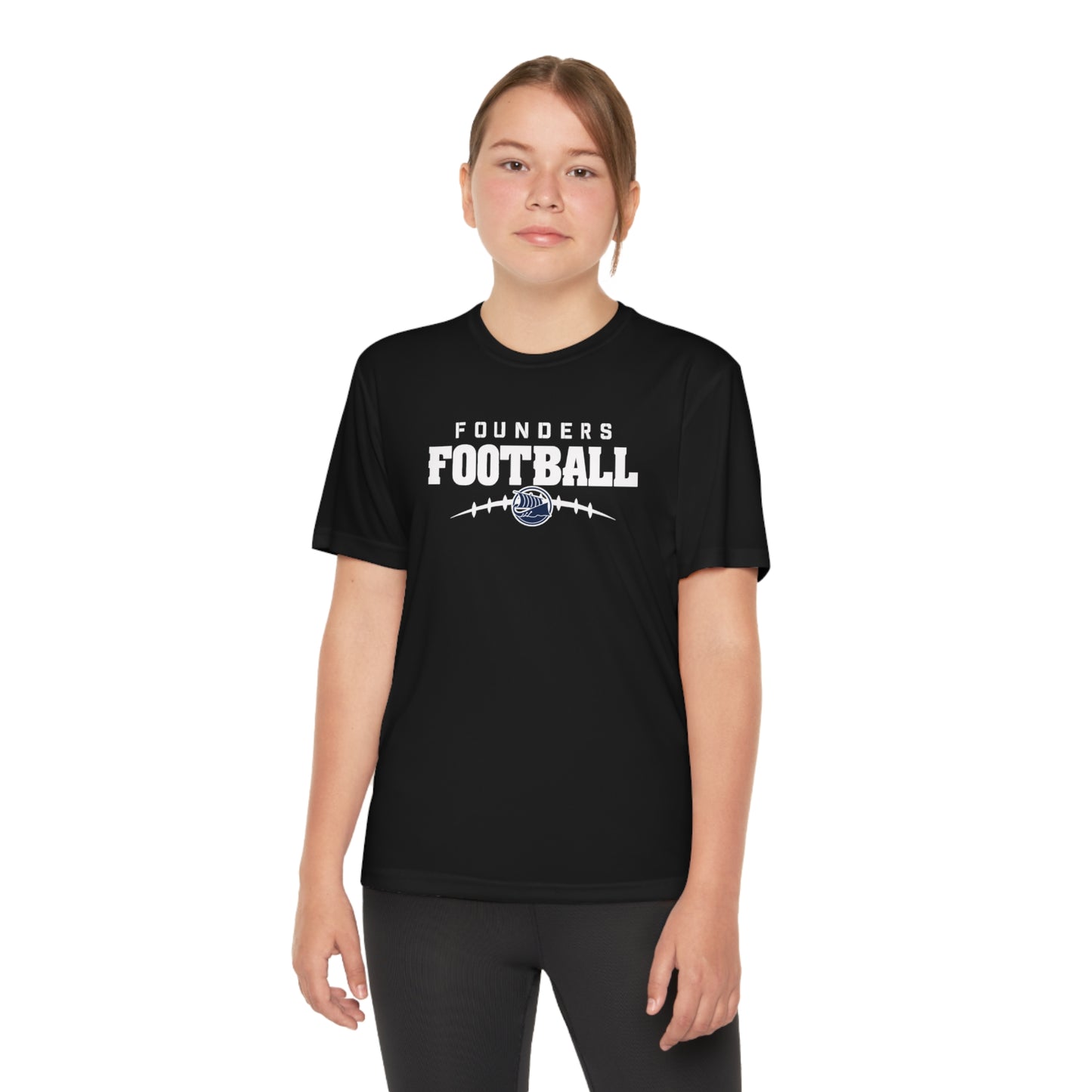 Moisture-Wicking Founders Flag Football Shirt | Youth Size
