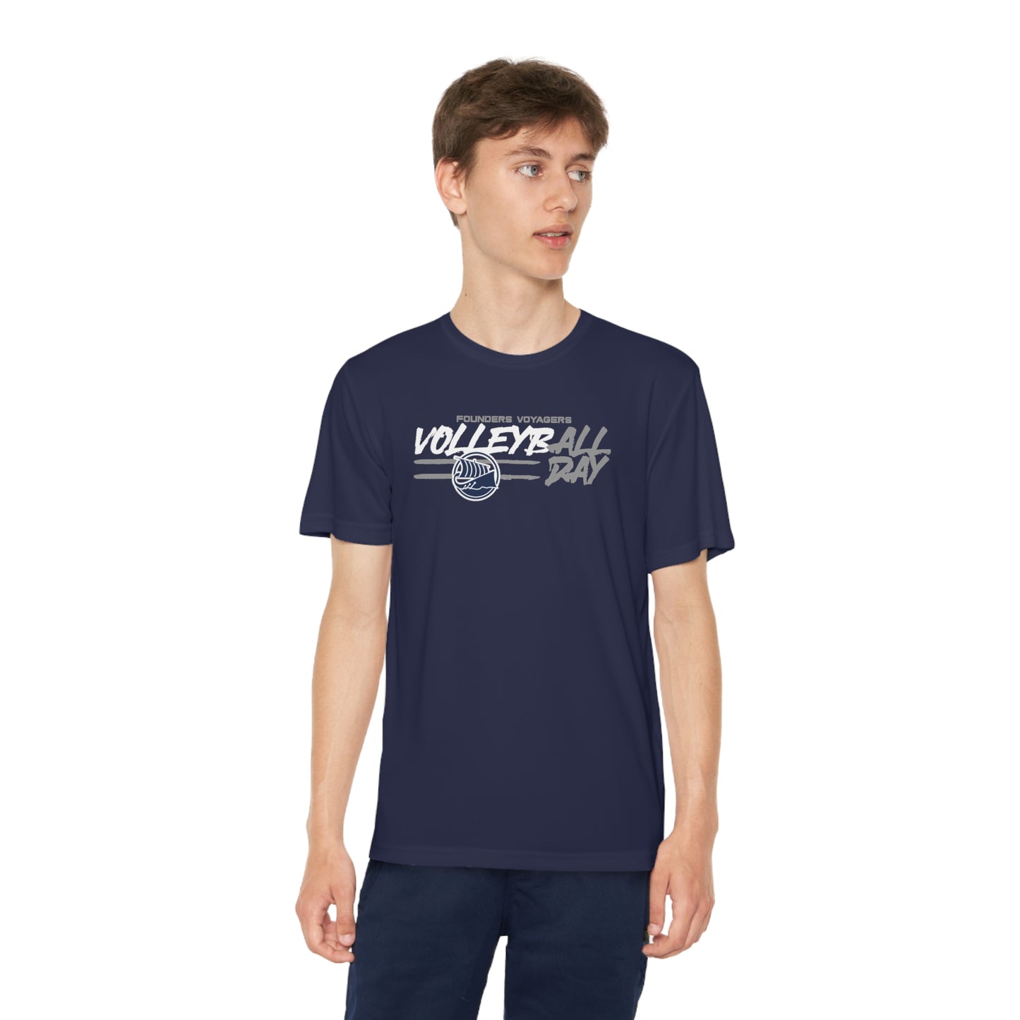 Moisture-Wicking Founders Volleyball Shirt | Youth Size