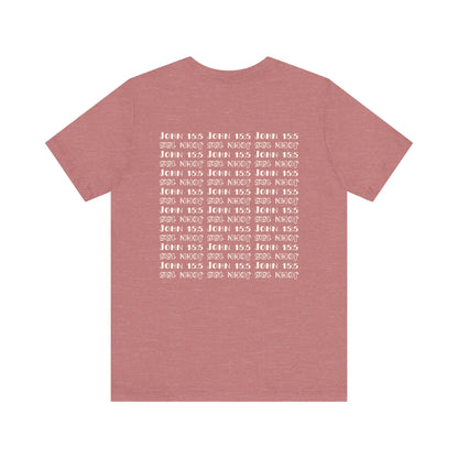 Dwell and Abide Shirt | White Design